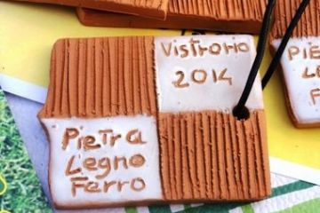 Foto dei ricordini regalati agli artisti