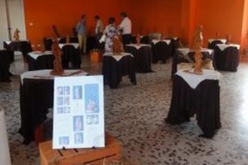 Panoramica della mostra personale di Angelo Pusterla
